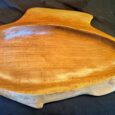 Functional Fish Bowl, Teak Wood Serving Bowl